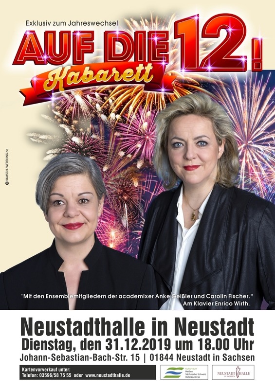 Auf die 12! - Anke Geißler, Carolin Fischer und Enrico Wirth
